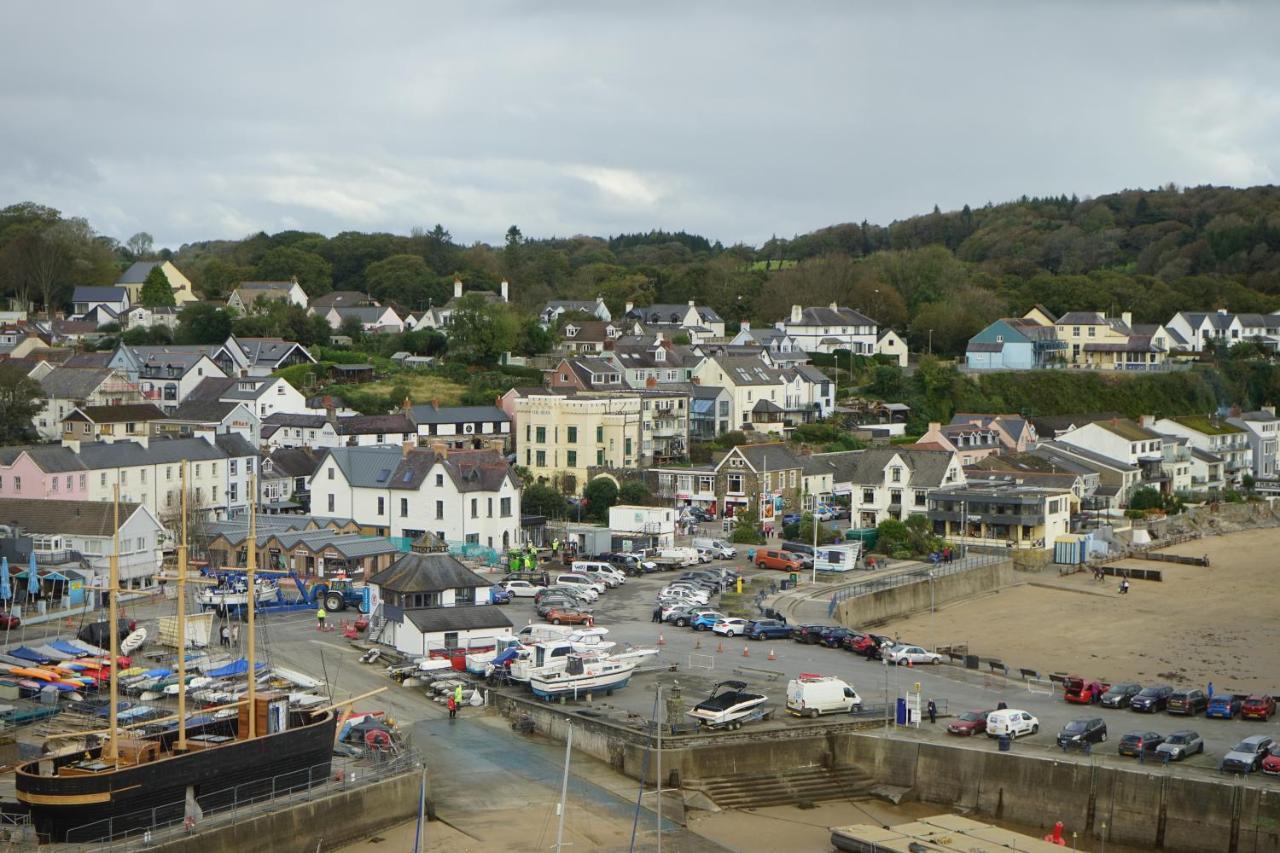 Beach House With Sea Views Over Saundersfoot Bay Exteriér fotografie